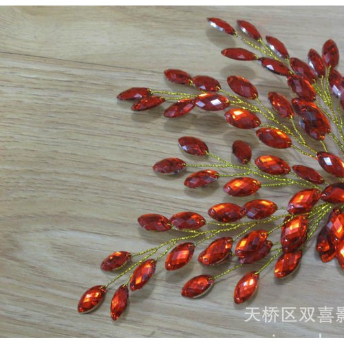 【特卖】双喜头饰 多变饰品 亚克力图2