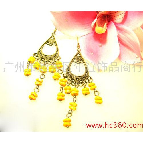 供应古典耳环 精美饰品 水晶手链 佛珠系列 手绳 批发零售 品牌商品 网购 女性小饰品 头饰 藏饰 圣妃雅丽 纪念品图3