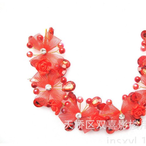 直销,新娘饰品 纯手工制作 水晶头饰图3
