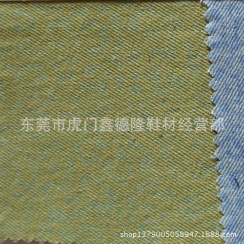 MB211新款支持网购混批豹纹洗水牛仔布图3