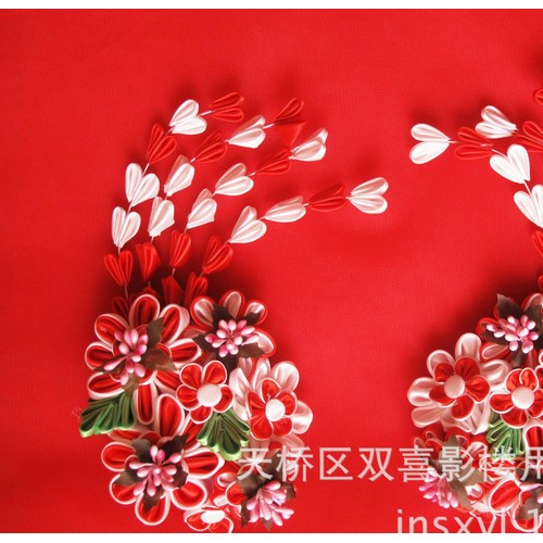 直销,新娘饰品 纯手工制作 头花 新娘头饰 武媚娘头饰图2