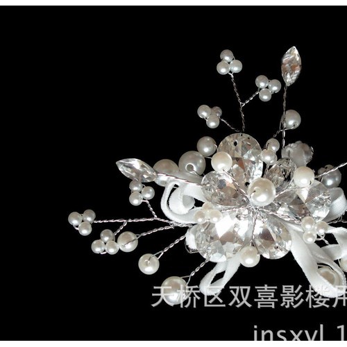 直销,新娘饰品 纯手工制作 蕾丝头饰图2