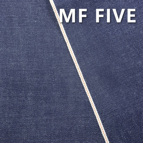 MF FIVE 赤耳100%棉右斜养牛色边牛仔布 32/33 15.4OZ图7