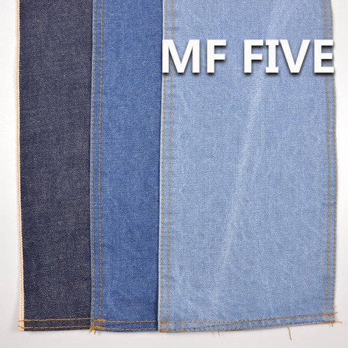MF FIVE 赤耳100%棉右斜养牛色边牛仔布 32/33 15.4OZ图4