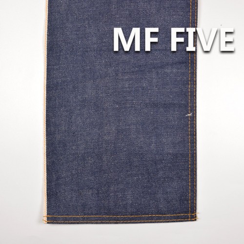 MF FIVE 赤耳100%棉右斜养牛色边牛仔布 32/33 15.4OZ图2