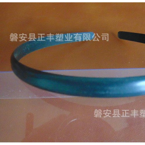 圣诞礼品专业1.0CM平背环保白色头箍 头圈 塑料头饰发箍图3
