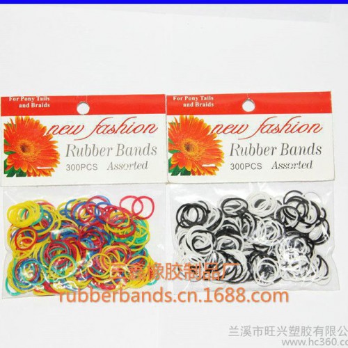 【三鑫橡胶】头饰 小皮圈 彩色皮筋 捆发皮筋图1