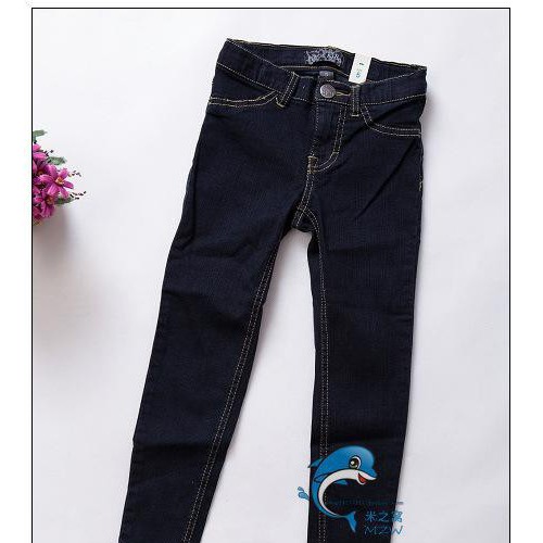 2014年新款出口欧美 PLACE 女童牛仔裤/铅笔裤/小脚