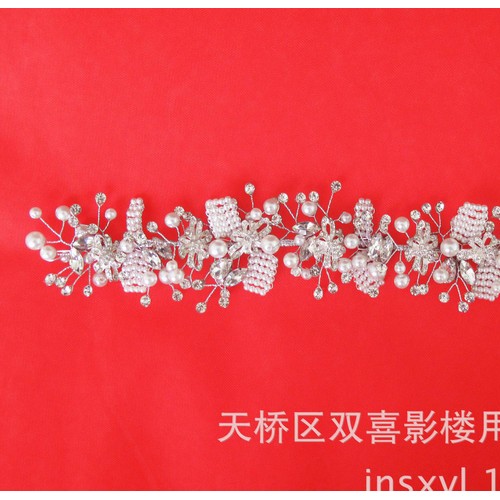 直销,新娘饰品  纯手工制作 新娘头花 合金头饰图2