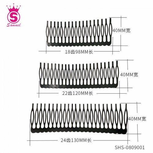 韩国水钻头饰插梳刘海发箍盘发器带齿发梳烤漆水钻发饰梳子别头发卡发梳图4