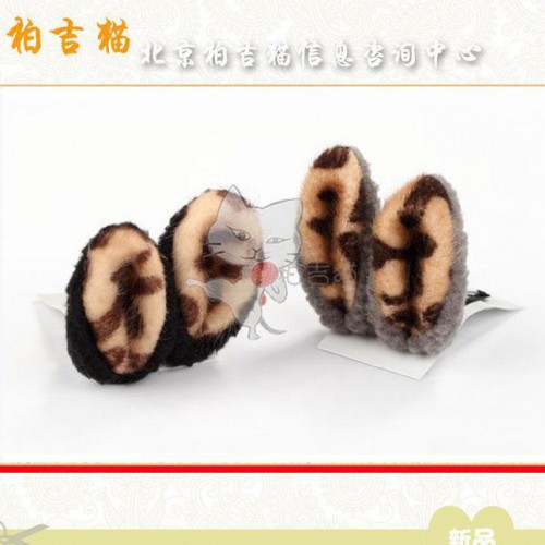 **儿童女款头饰 可爱萌女小野猫发夹  绒布新款发夹图3