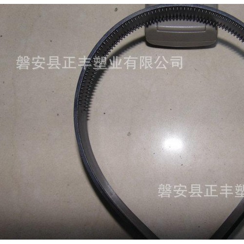 **推荐 1.4CM无角有齿塑料发箍 头箍 头圈欧美头饰 品图1