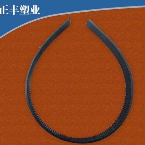 **推荐 1.4CM无角有齿塑料发箍 头箍 头圈欧美头饰 品图2