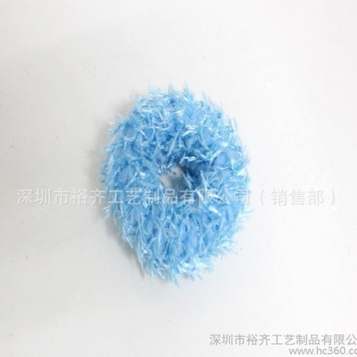 韩版高弹力无接缝毛巾圈 扎头发皮筋发圈 多色发花 发饰头饰图2