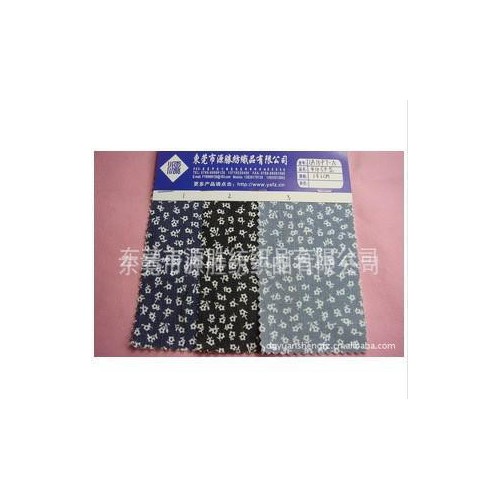 牛仔布，牛仔印花，手袋服装鞋材印花布面料LA1597图3