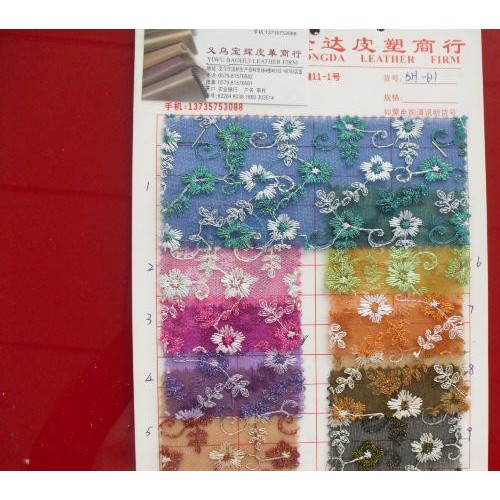 化妆包 鞋 帽子  头饰原材料皮革义乌宝辉皮革现货图3