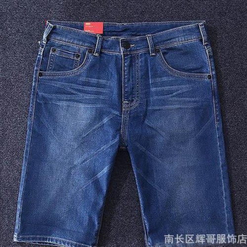 小李S家爆款来袭！2015年夏季新款 男士牛仔短裤 中裤图2