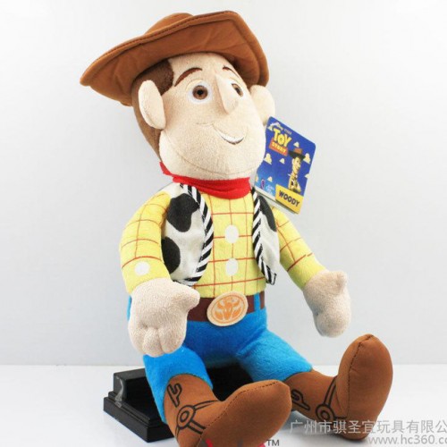 迪士尼玩具总动员3Toy Story牛仔警长胡迪毛绒公仔玩具图3