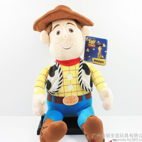 迪士尼玩具总动员3Toy Story牛仔警长胡迪毛绒公仔玩具图1