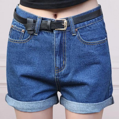 直销 2015夏新款欧美高腰牛仔裤显瘦加大码浅色时尚女裤