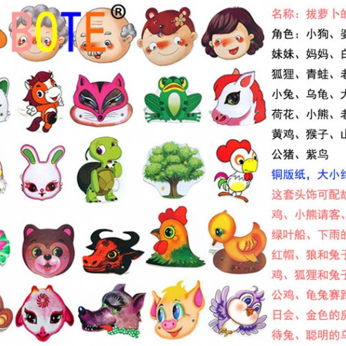 小鸟动物头饰 热卖啄木鸟燕子小乌鸦**喜鹊老鹰 儿童表演道具图3
