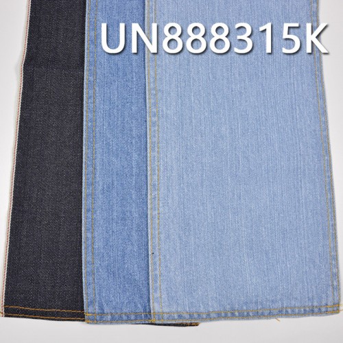 【特价】UN888315K 100%棉右斜红边牛仔布 30/31 11oz图1
