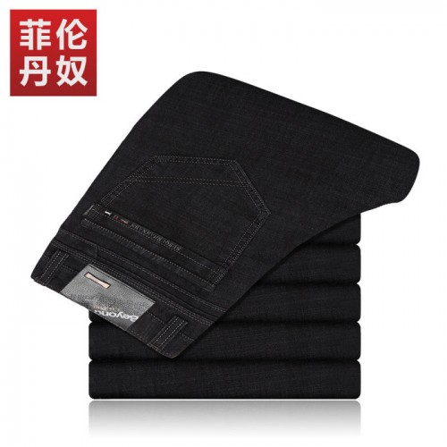 供应菲伦丹奴7785男士秋冬季新品牛仔男长裤图3