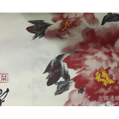 贡缎，特宽幅印染，染色图6
