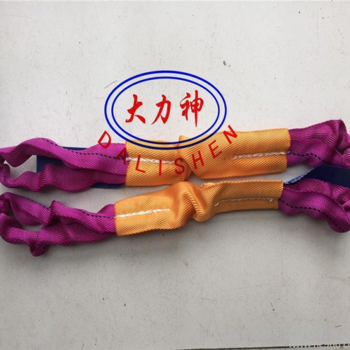 生产柔性吊带 环形吊带 大吨位柔性吊带  圆吊带 起重吊带吊图1