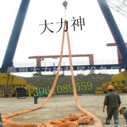 大力神1-500T柔性环形吊带锦纶吊带 柔性吊带图1