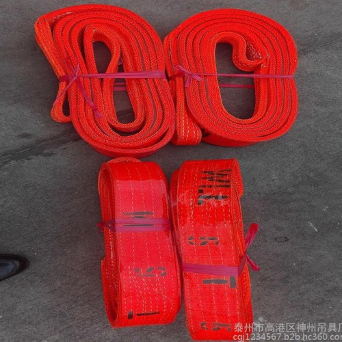 供应神州SW699专一设计定做聚酯防割扁吊带厂家  钢卷吊带 玻璃吊带 钢板吊装带  防切割吊带  聚酯防割吊带技术数据图5