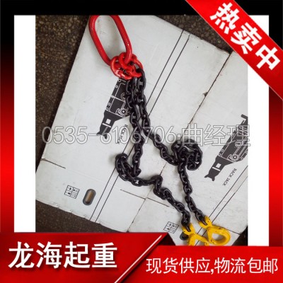 1T~70T双腿吊带成套索具龙升牌现货 可用垂直吊重物的双腿吊带索具
