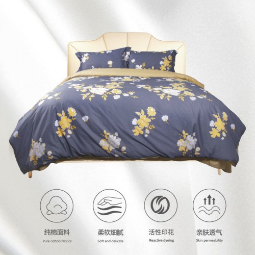 法兰绒四件套，贡缎床笠四件套，家纺床上用品，四件套批发厂家图2