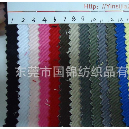 全棉弹力10*10粗斜面料 弹力竹节布 弹力贡缎布 弹力布图2
