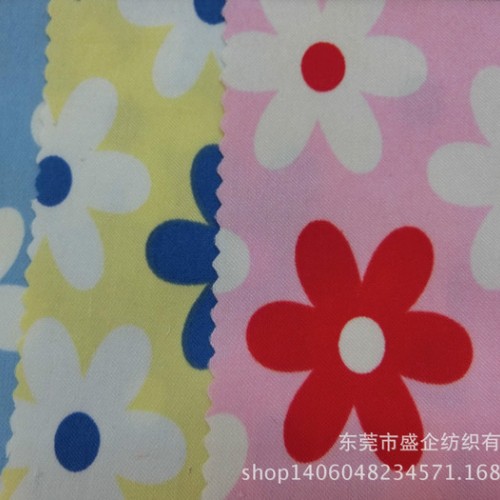 现货全棉弹力贡缎活性印花面料 弹力缎纹贡缎印花面料图3