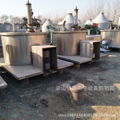二手设备出售1250型平板下卸料离心机 平板吊带离心机