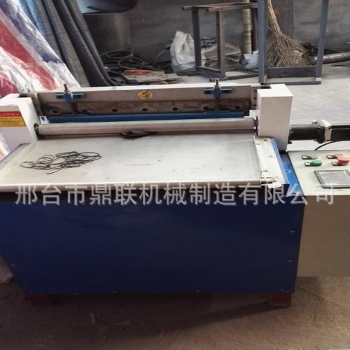 涵洞吊带吊挂式防水卷材裁剪机 热熔垫横切机 数控切片机器设备图1