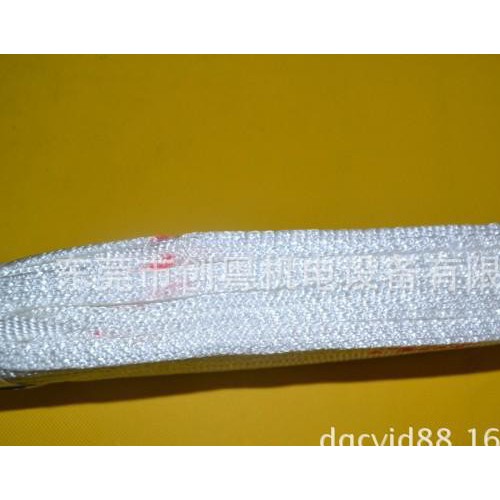 3t/T耐磨白色扁平吊带、丙纶白色吊带起重吊带吊装带/工业吊装带图3