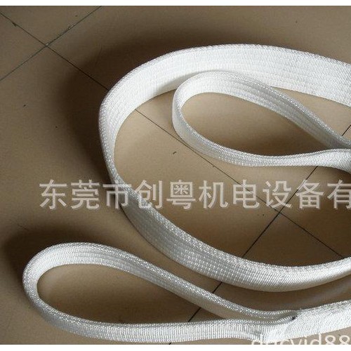 3t/T耐磨白色扁平吊带、丙纶白色吊带起重吊带吊装带/工业吊装带图1