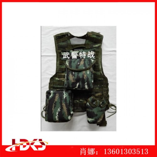 13式虎斑迷彩武特战术背心|13式虎斑迷彩作战背心图5