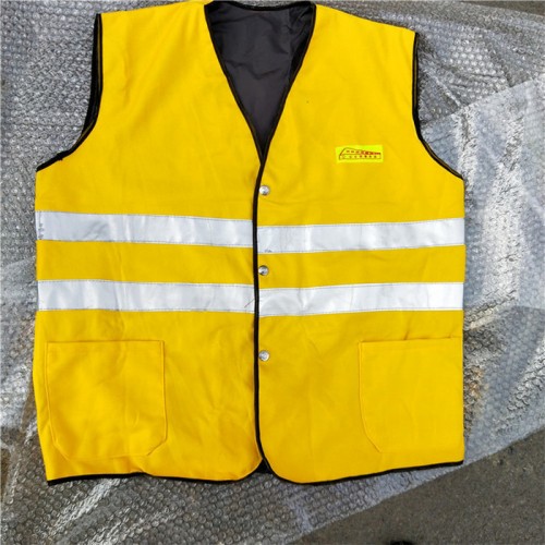 铁路防护马甲 防护服安全背心 铁路工程防护背心 马甲带反光条图3