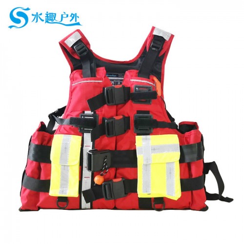 水趣 RS01救援救生衣研发、生产、销售 大浮力PVC材质救援背心生产工厂图4