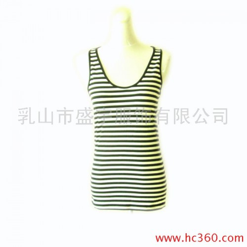 供应hashion华-4512工字型吊带背心图3