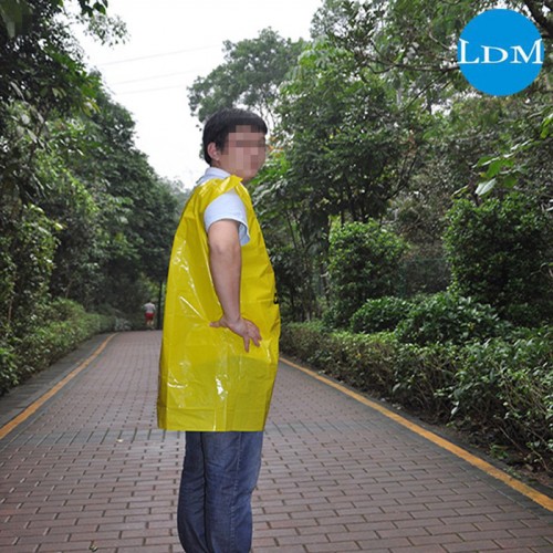 厂家清仓  OEM背心式雨衣 可定做 印刷logo