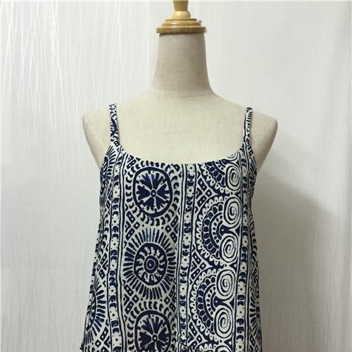 速卖通EBAY热卖欧美外贸夏季印花露背吊带小背心6024图1