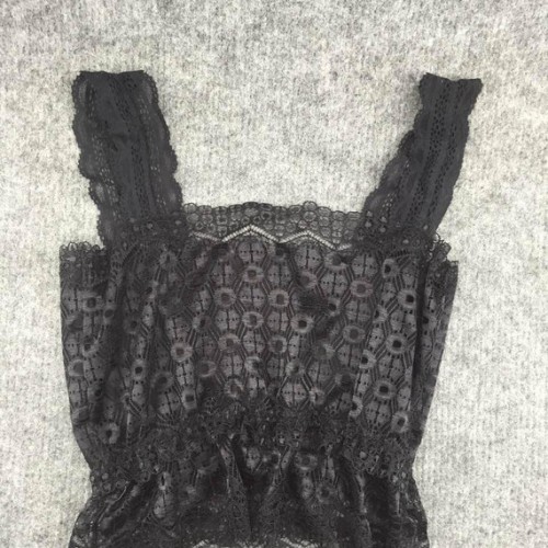 夏装短款防走光蕾丝抹胸 裹胸 打底吊带  微信爆款图2