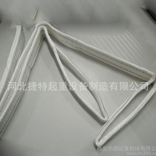 吊带专业生产起重吊装带 彩色扁平吊装带 合成纤维精细做工图3