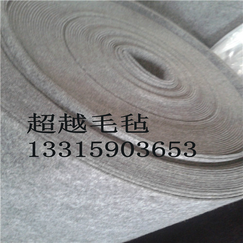 供应针刺彩色无纺布 定做电脑包 钱包 羊毛毡床垫 加厚加基布工业毛毡 传送带 包装毡布 无纺布，羊毛毡，针刺毡图3