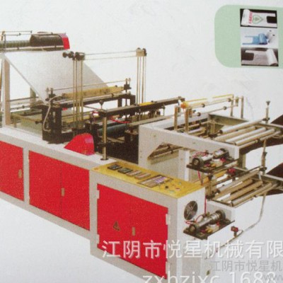 双通道连卷背心袋机 生产双通道背心袋及连卷平口袋