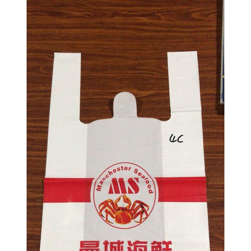 背心塑料袋   购物塑料袋   超市背心袋图5